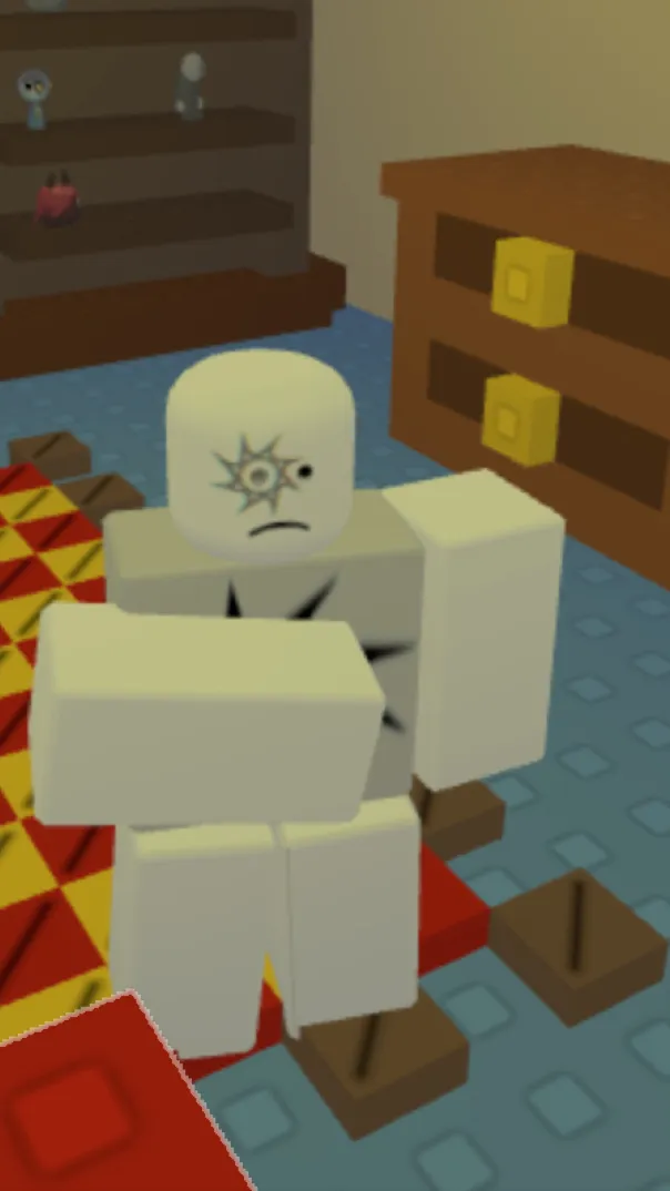 ai character: broken sprawn background