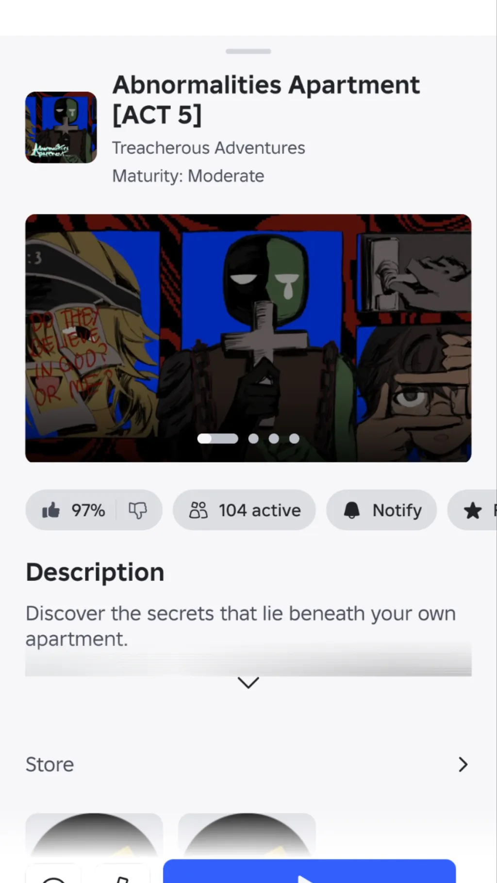 ai character: abnormalites aparm background