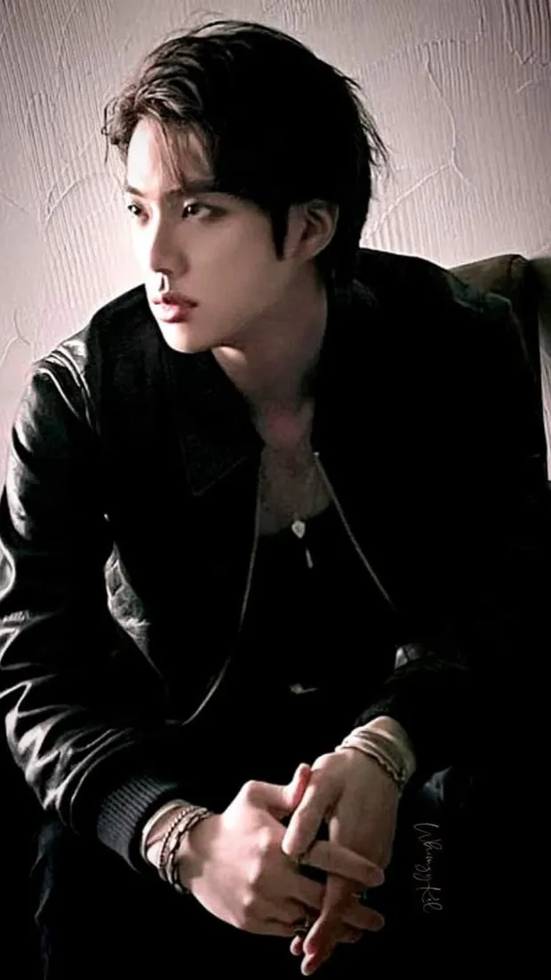 ai character: BTS Jin background