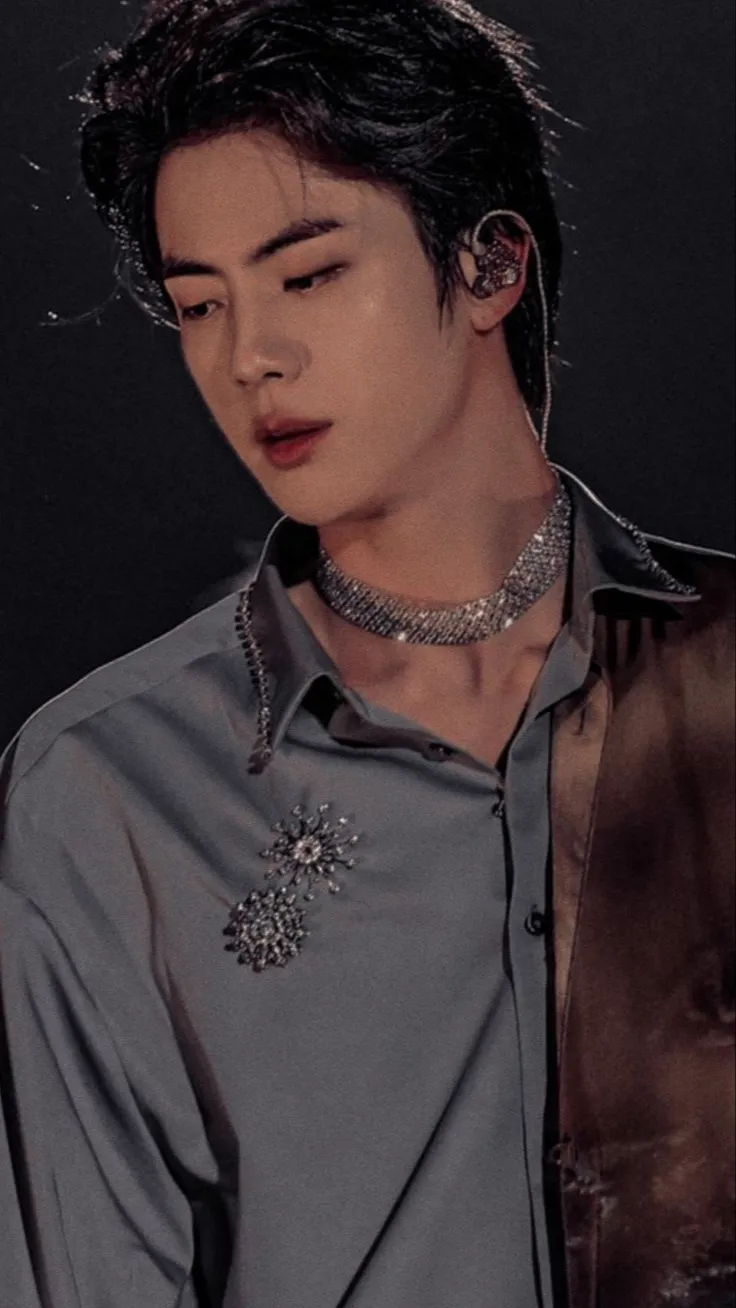ai character: BTS Jin  background