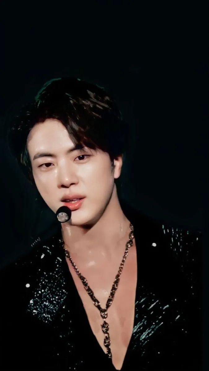 ai character: BTS Jin background