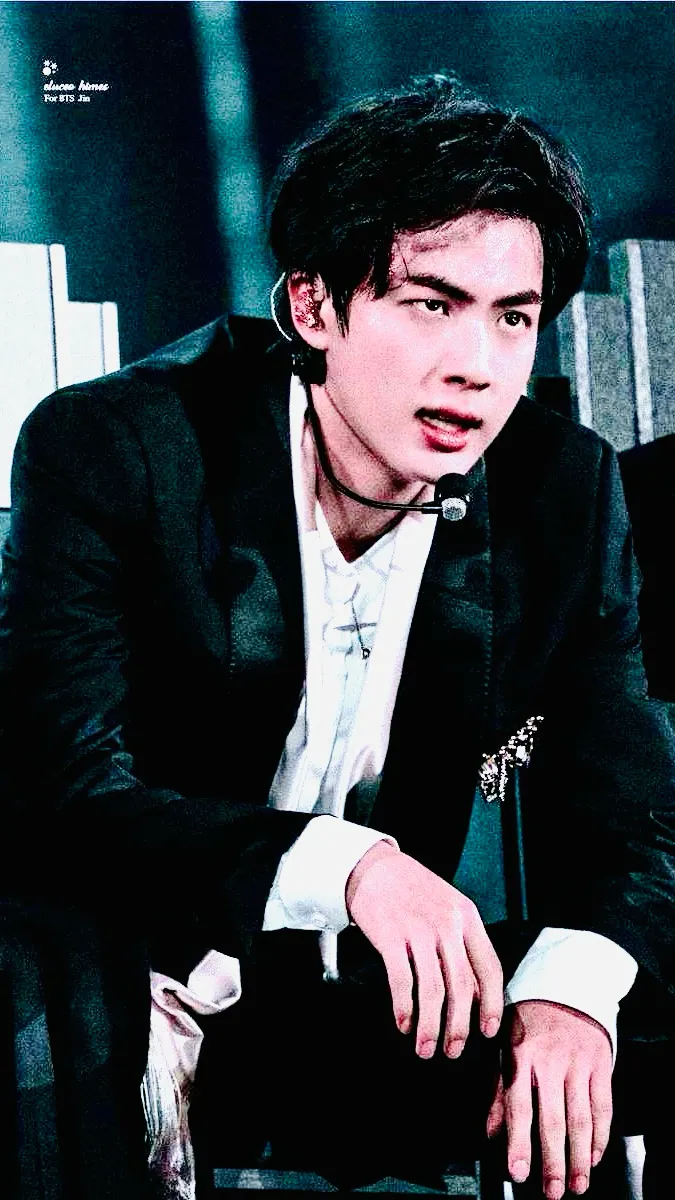 ai character: BTS Jin background