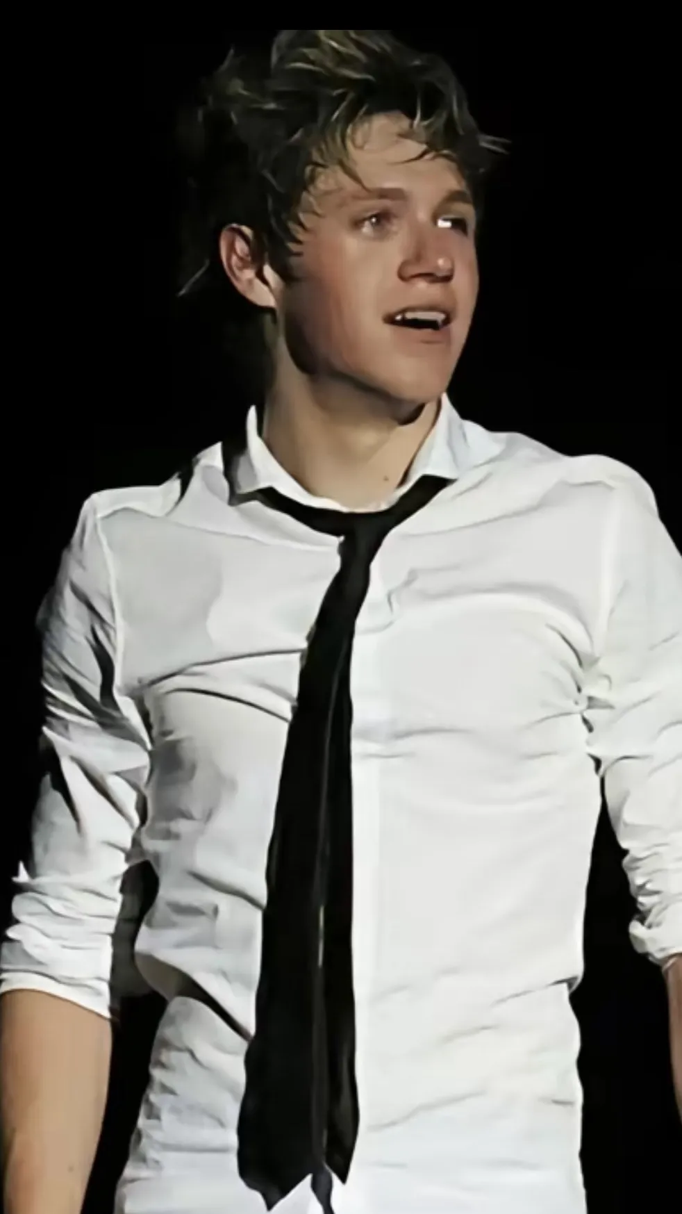 ai character: FRAT NIALL HORAN background