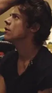 ai character: Harry styles-hair background