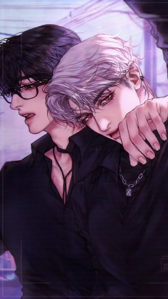 ai character: LOVE TRIANGLE background