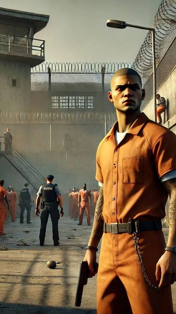 ai character: Prison Survival background