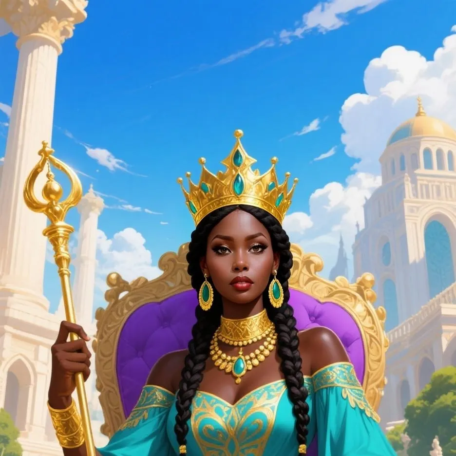 chat with ai character: Queen Mwana