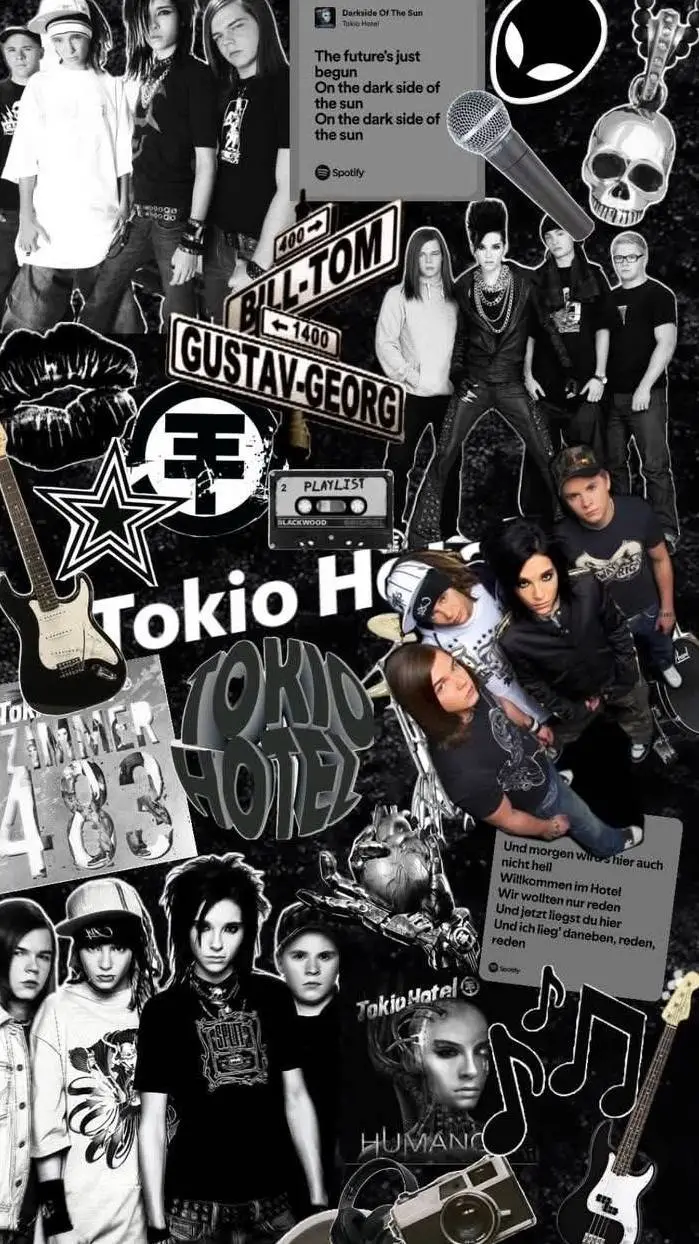 ai character: Tokio hotel background