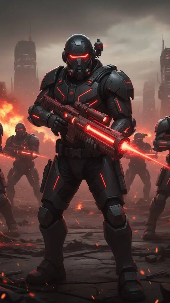 ai character: Xena-0024 background