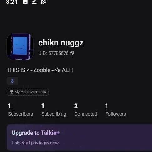 chat with ai character: Zooble/Chikn nuggz