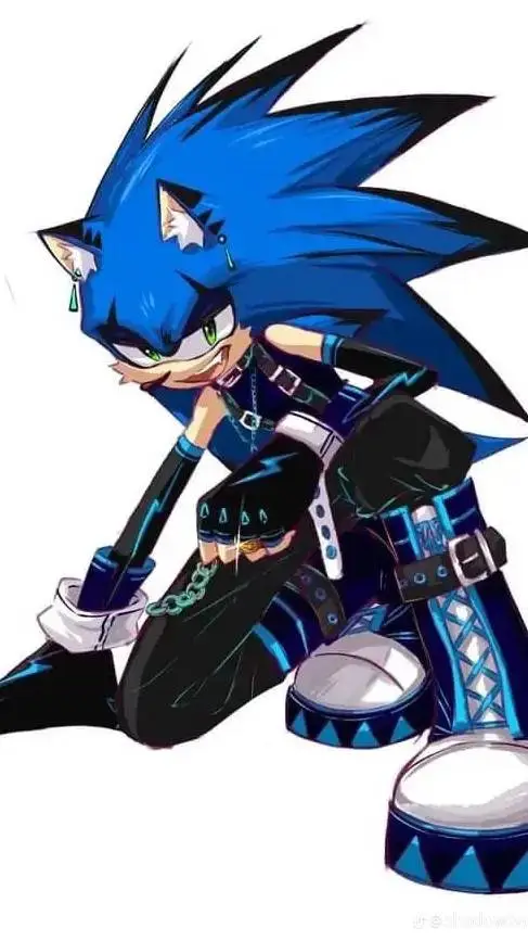 ai character: Sonic background