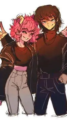 ai character: mina ashido background