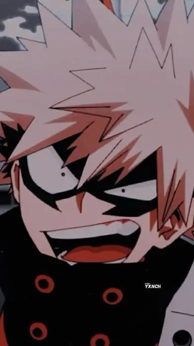 ai character: bakugo 💣🤭 background