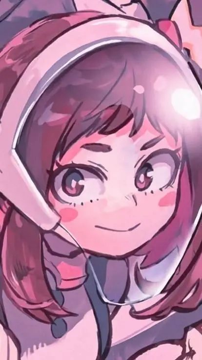 ai character: Ochako Uraraka  background