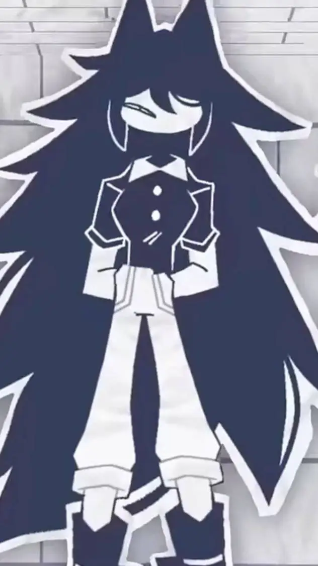ai character: Miss.Circle background