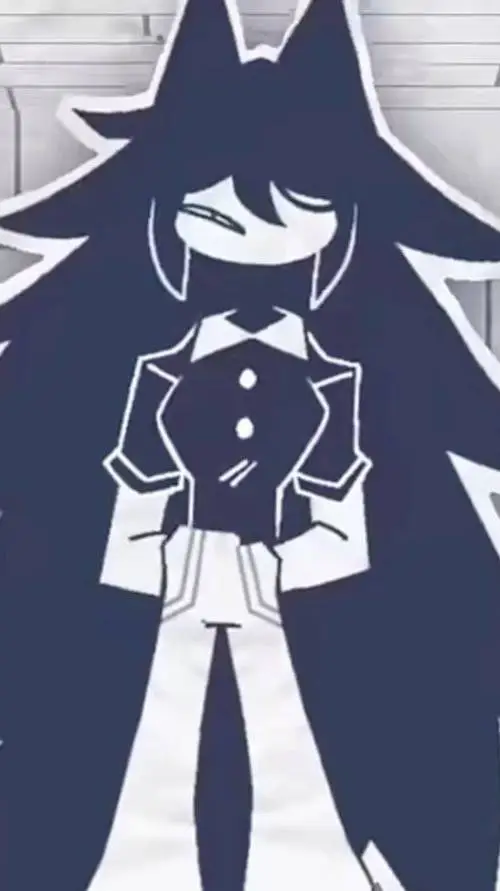 ai character: Miss.Circle background