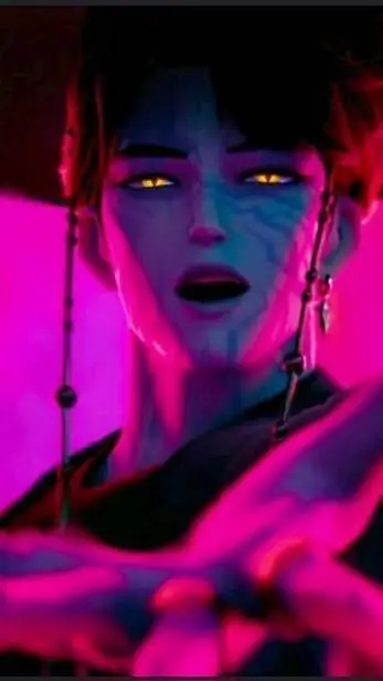 ai character: (demon) jinu background