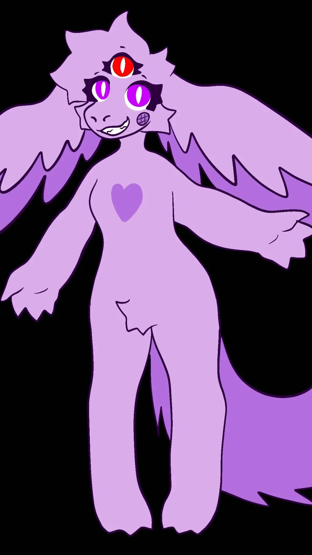 ai character: laven background