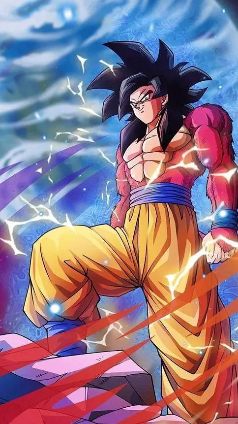 ai character: son Goku  background