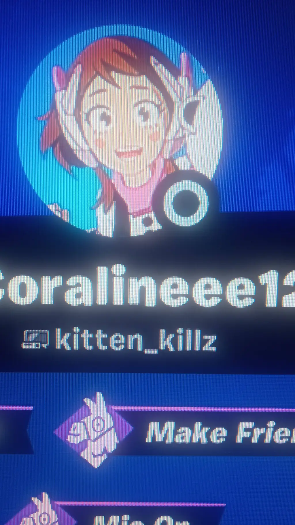 ai character: kitten kills background