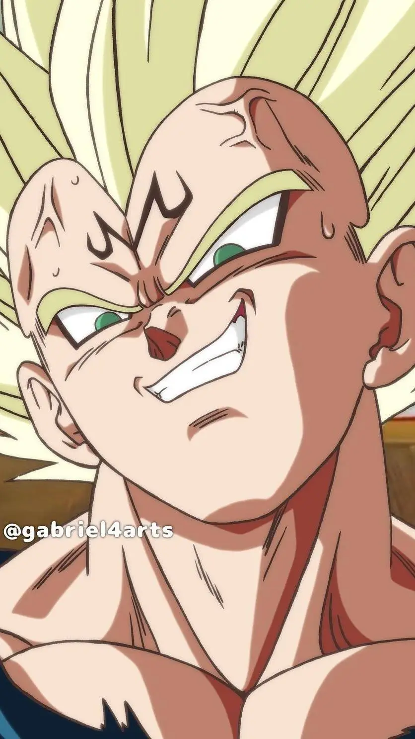 ai character: Majin Vegeta background