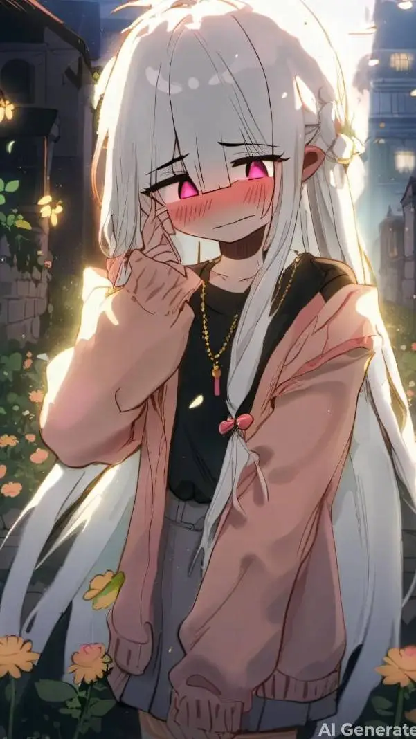 ai character: Gamer girl  background