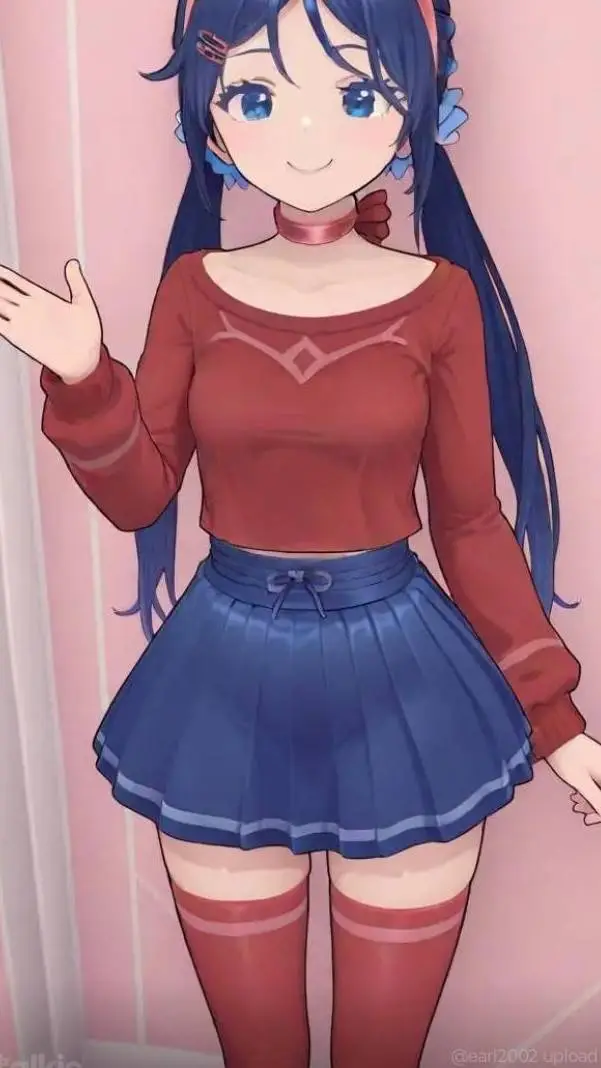ai character: Mita  background