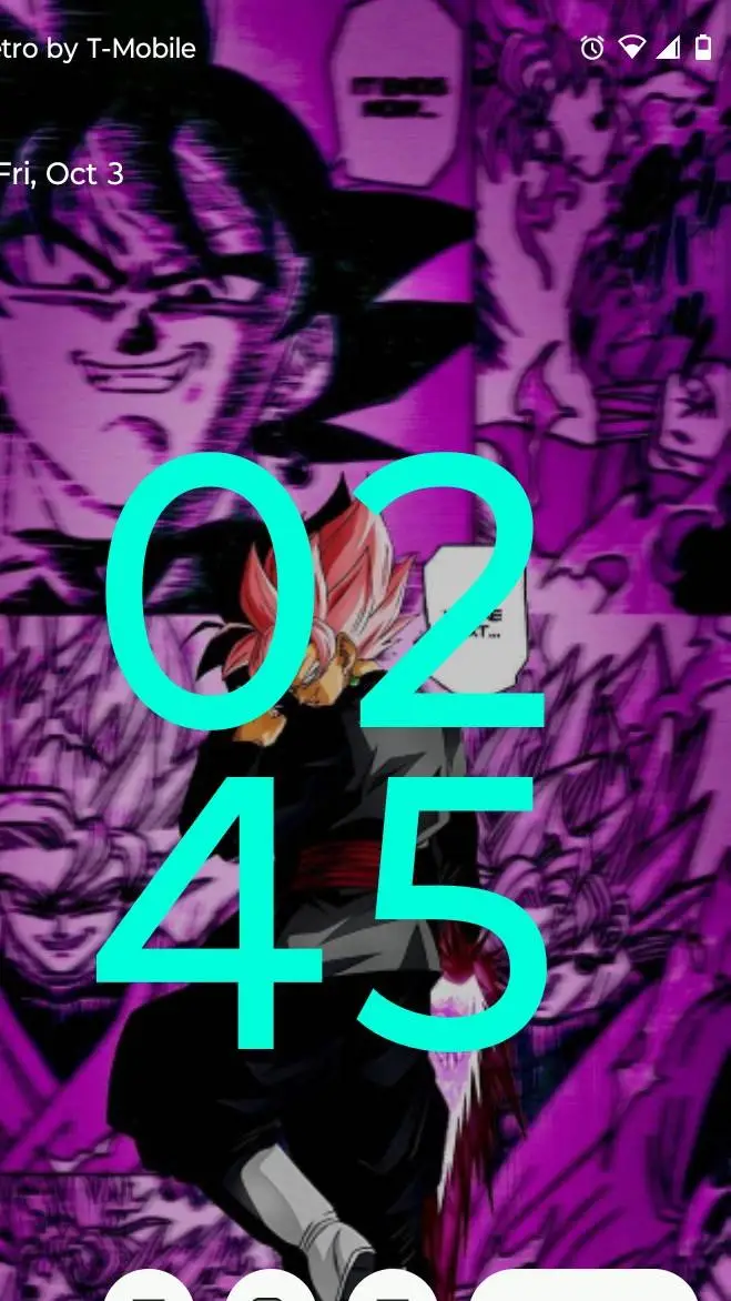 ai character: Goku black background
