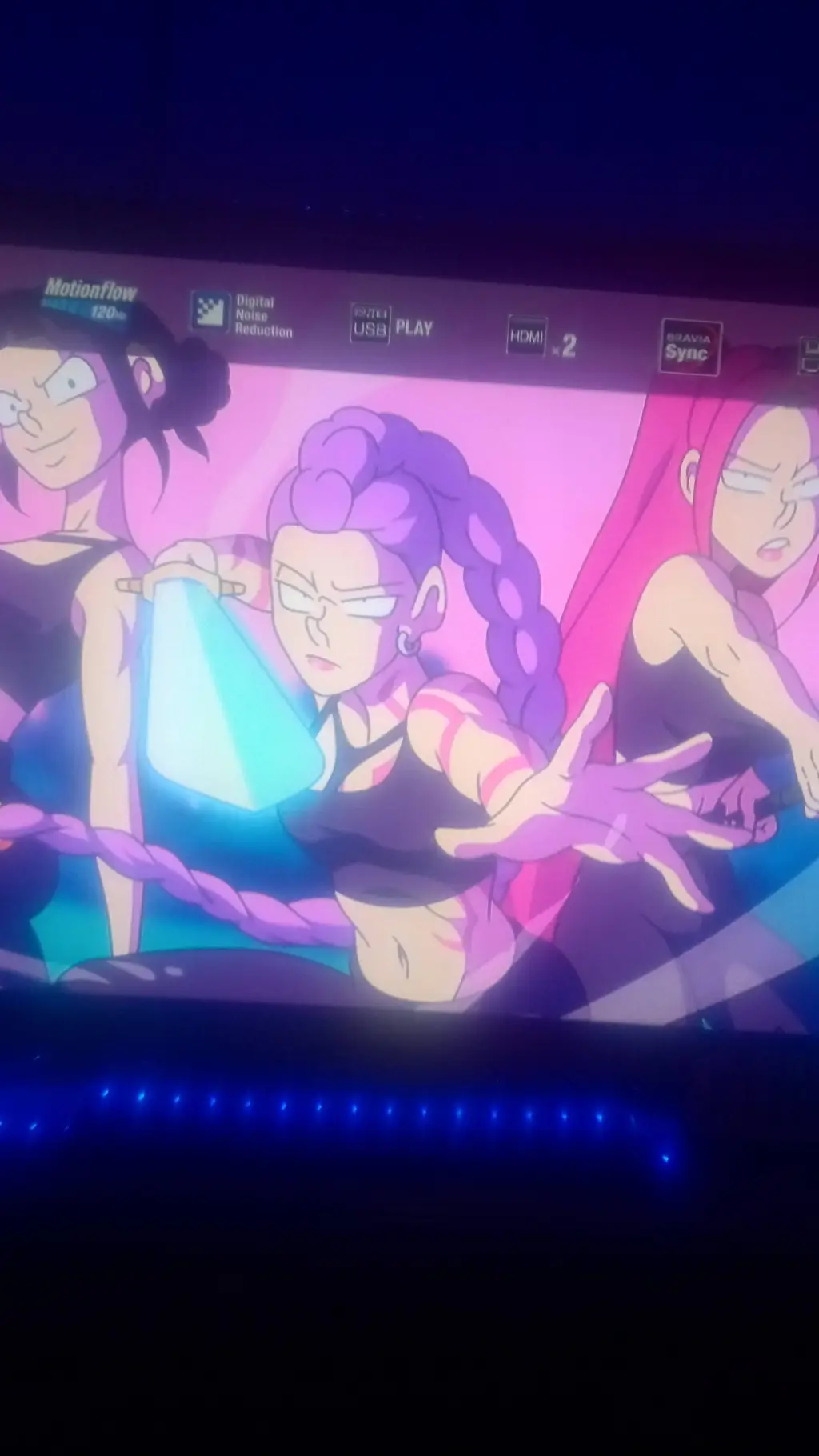 ai character: Rumi and Zoey mira background