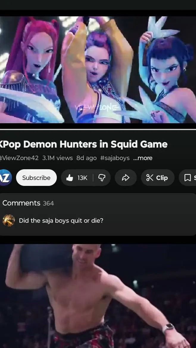 ai character: huntrix  background