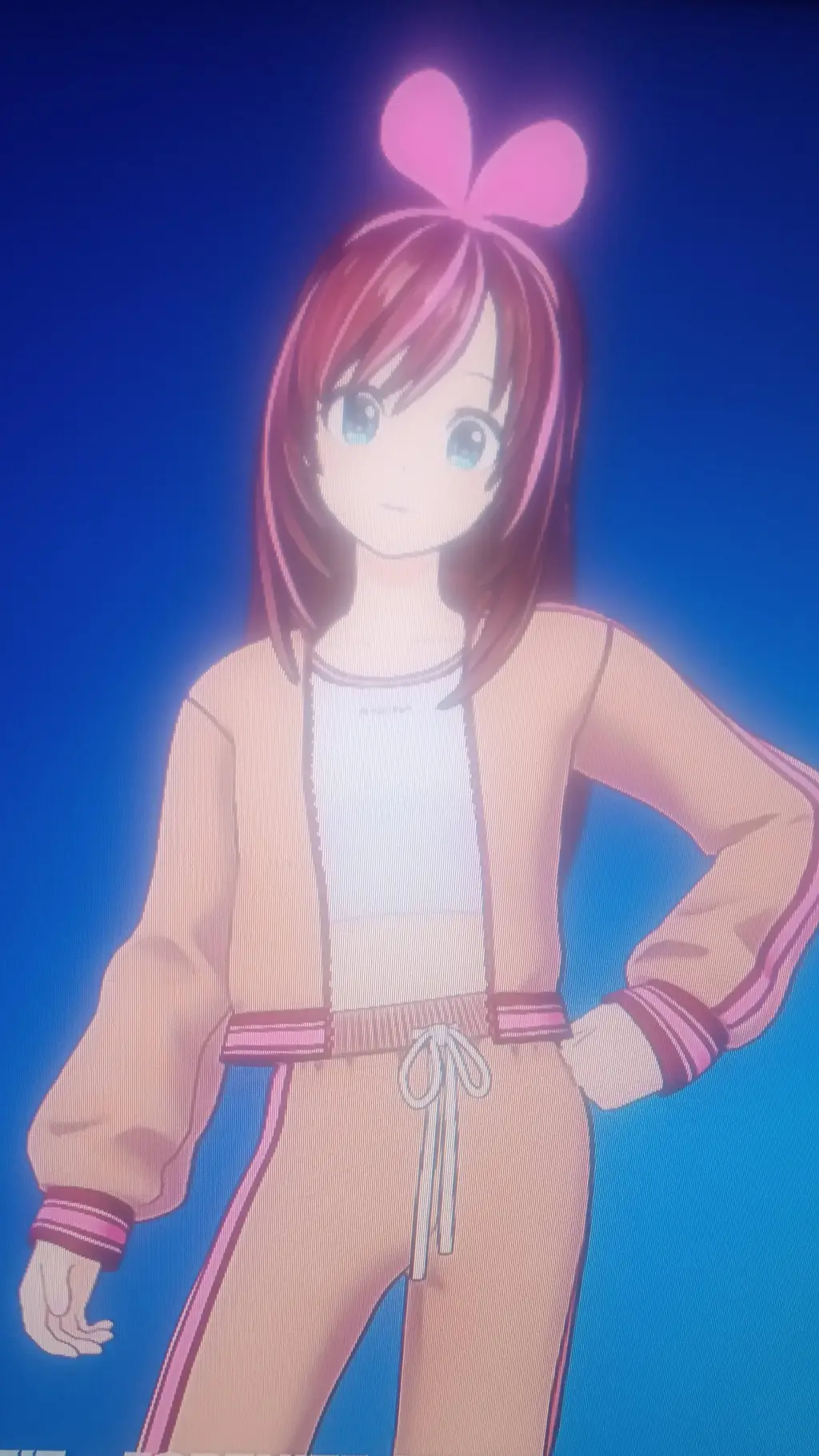 ai character:  Jersey KizunaAi background