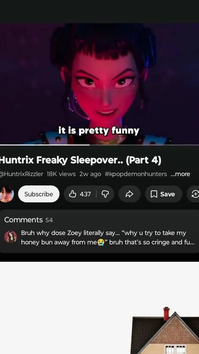 ai character: Zoey  background