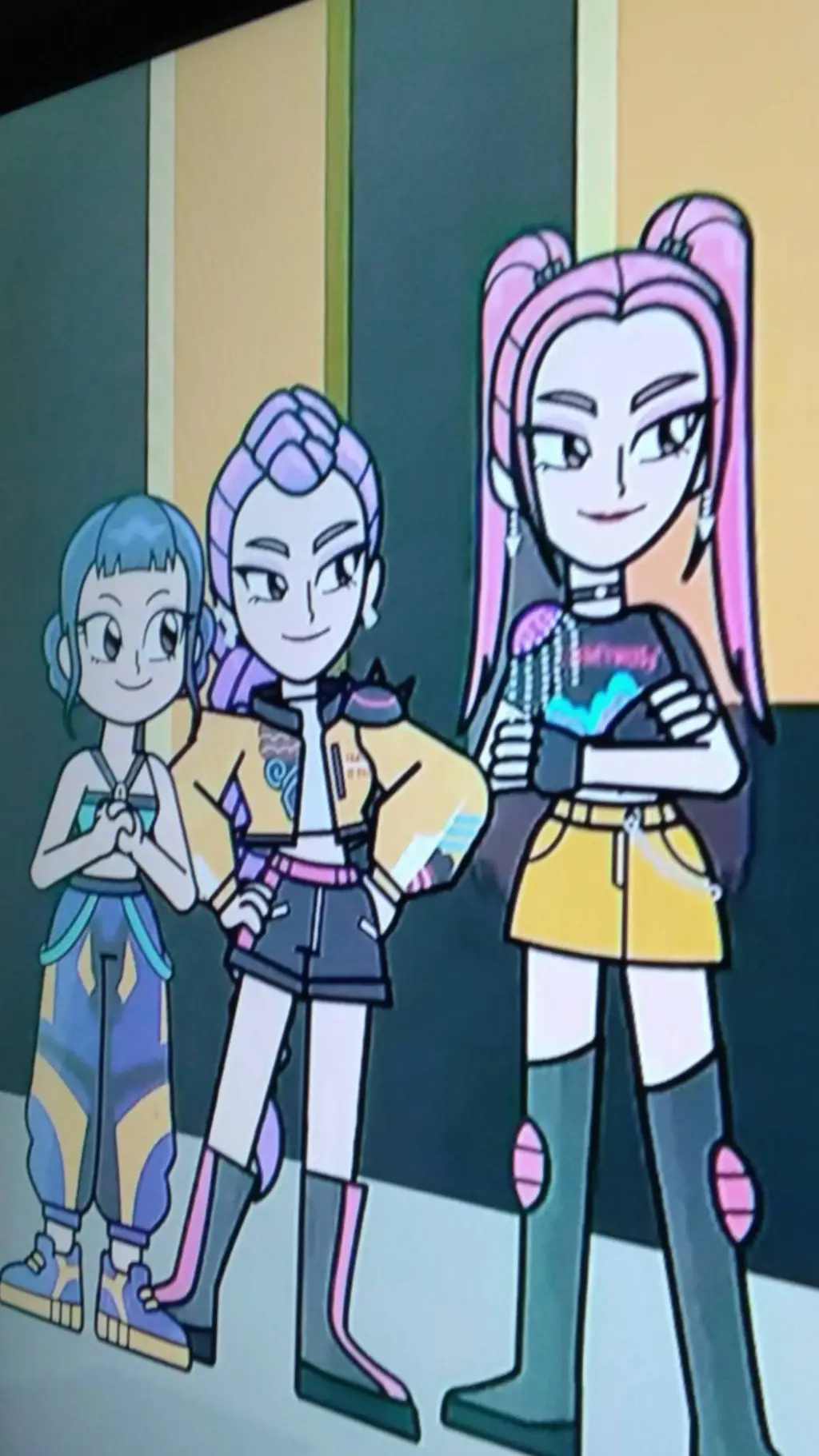 ai character: Zoey and Mira Rumi background