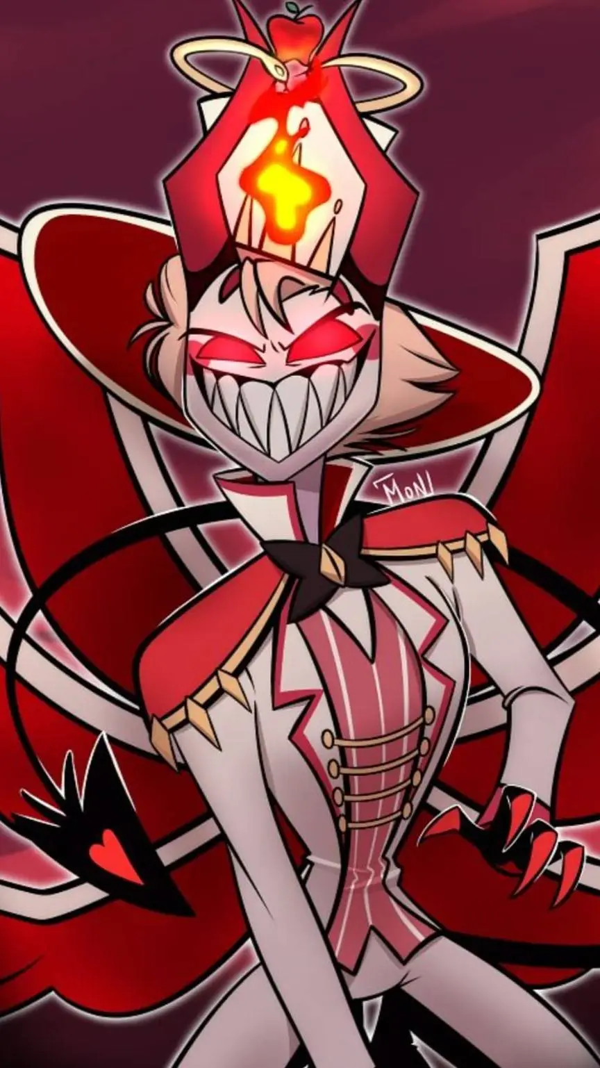 ai character: Luciferhazbinsmexy background