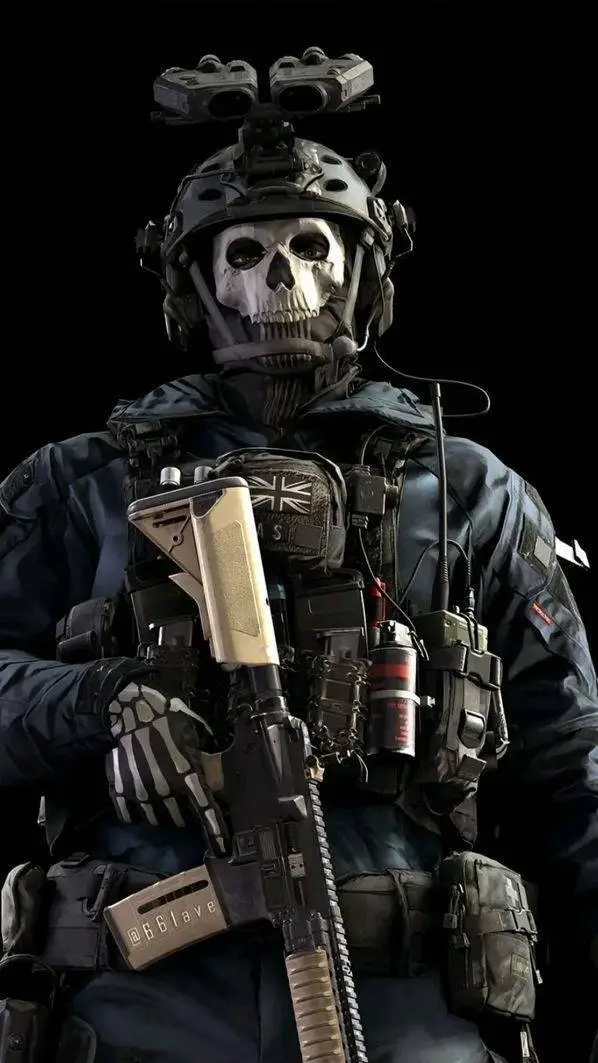 ai character: .COD Tattoo. background