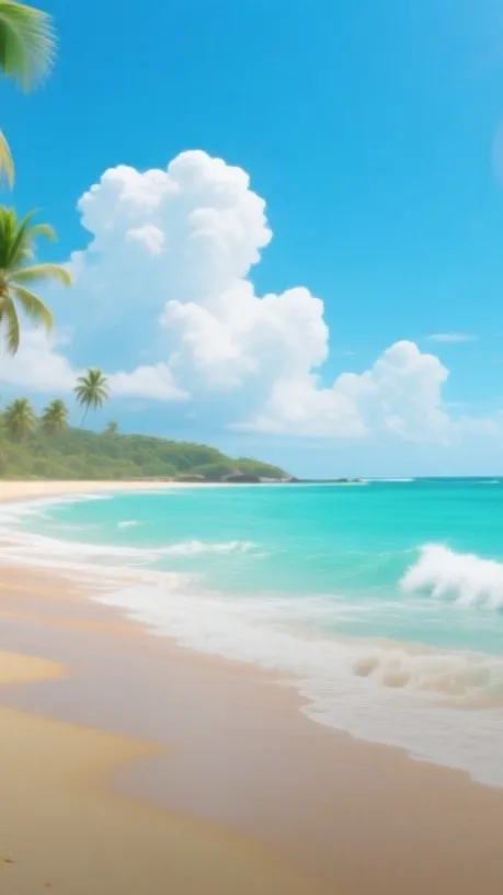 ai character: beach￼(GameOVERSE background