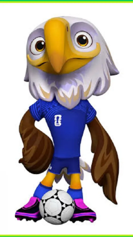 ai character: Clutch the eagle background