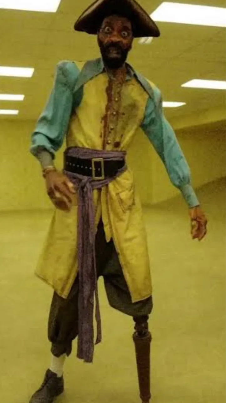 ai character: Captain clerk ￼ background