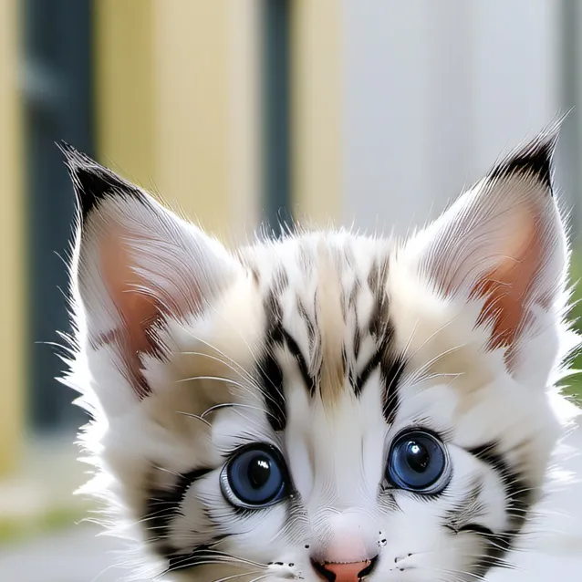 chat with ai character: sad homeless kitty