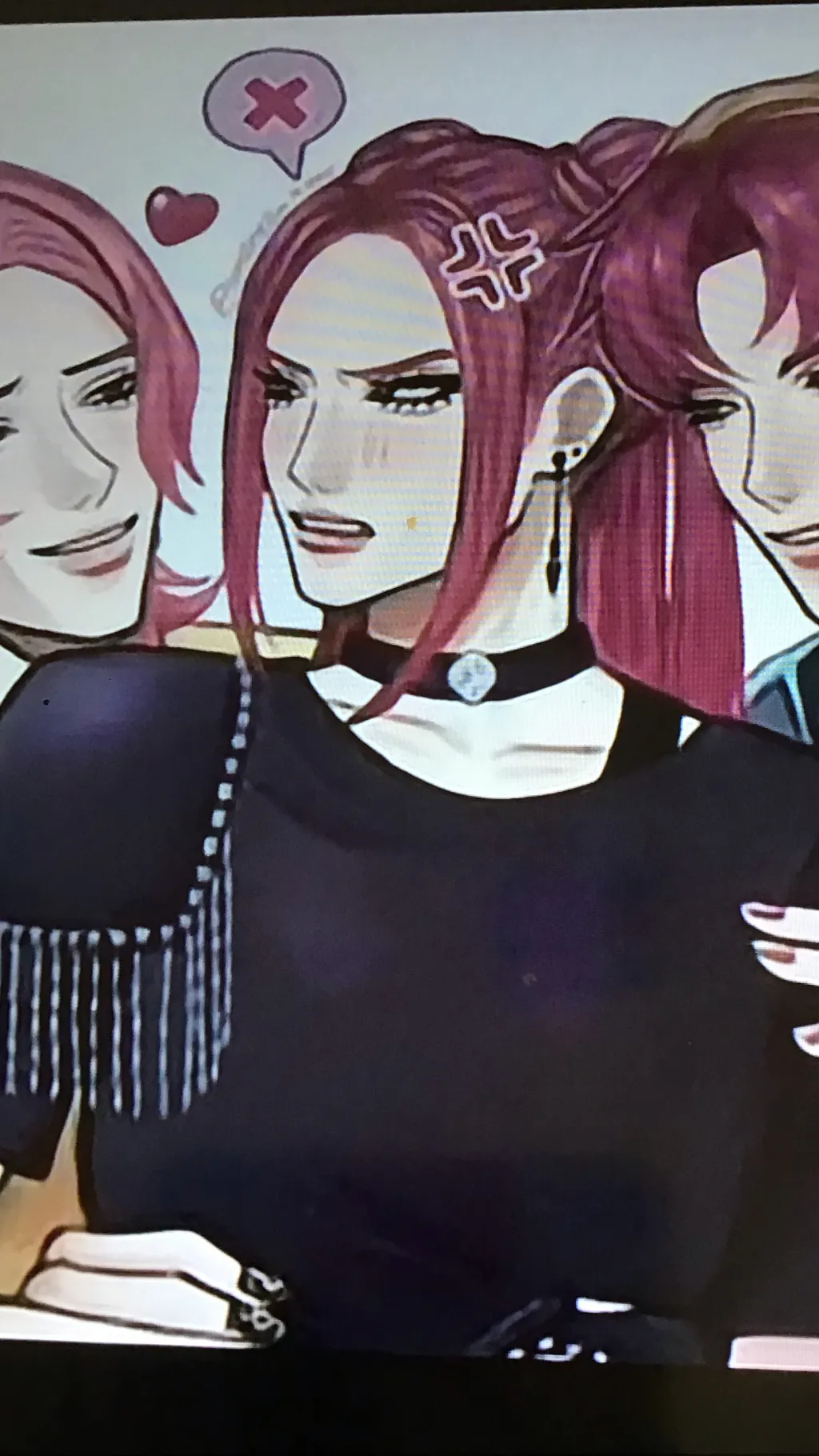 ai character: Mira x romance  background
