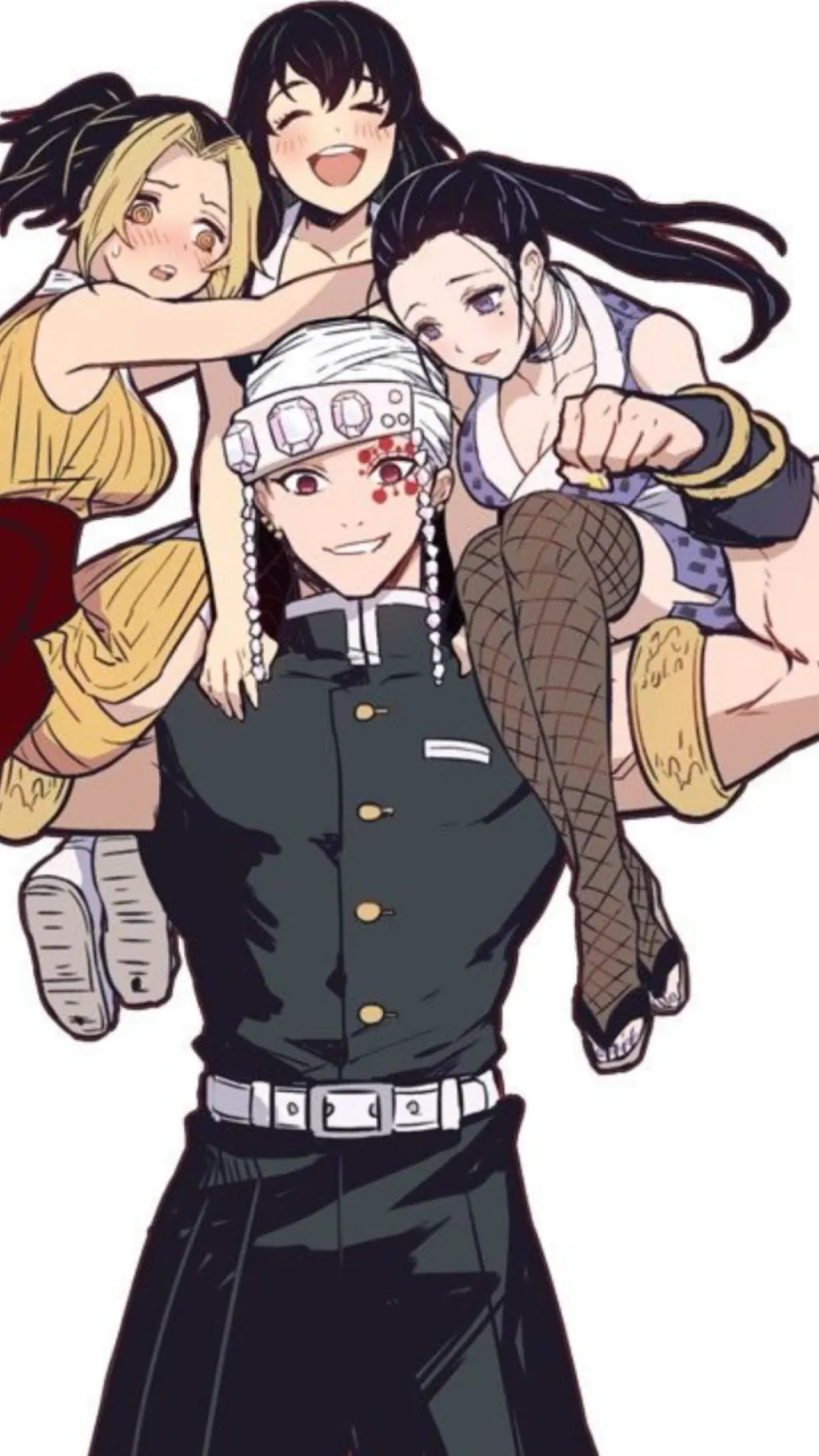 ai character: Uzui x his wife’s background