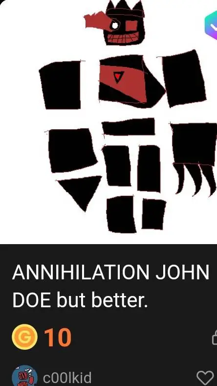 ai character: john doe on drugs background