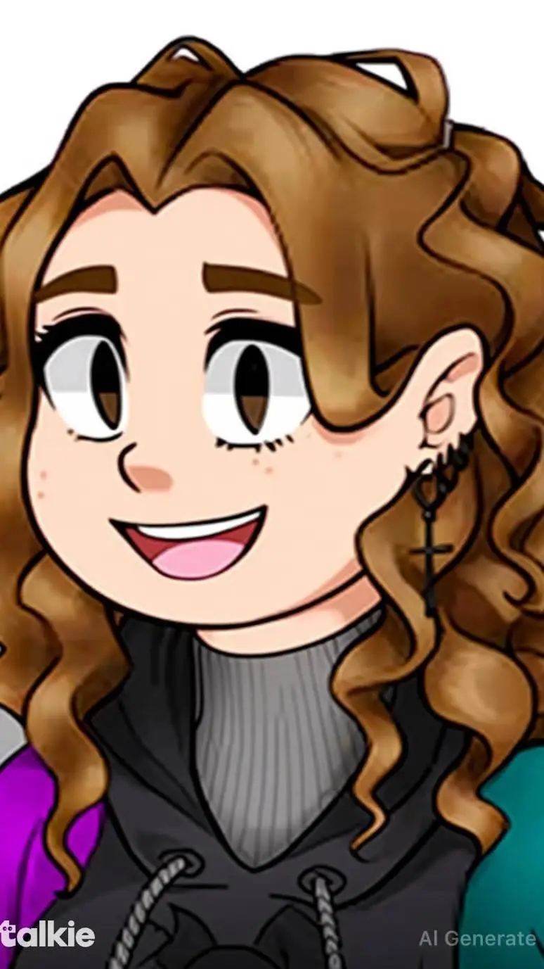 ai character: Andy  background