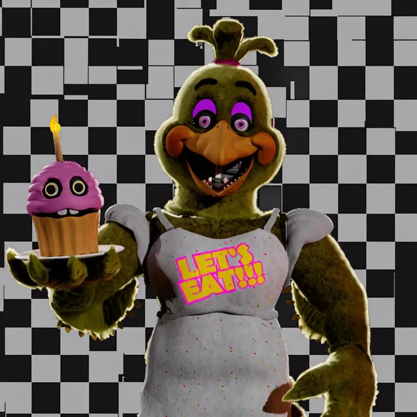 chat with ai character: Chica the Chicken