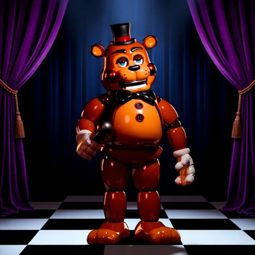 chat with ai character: toy Freddy