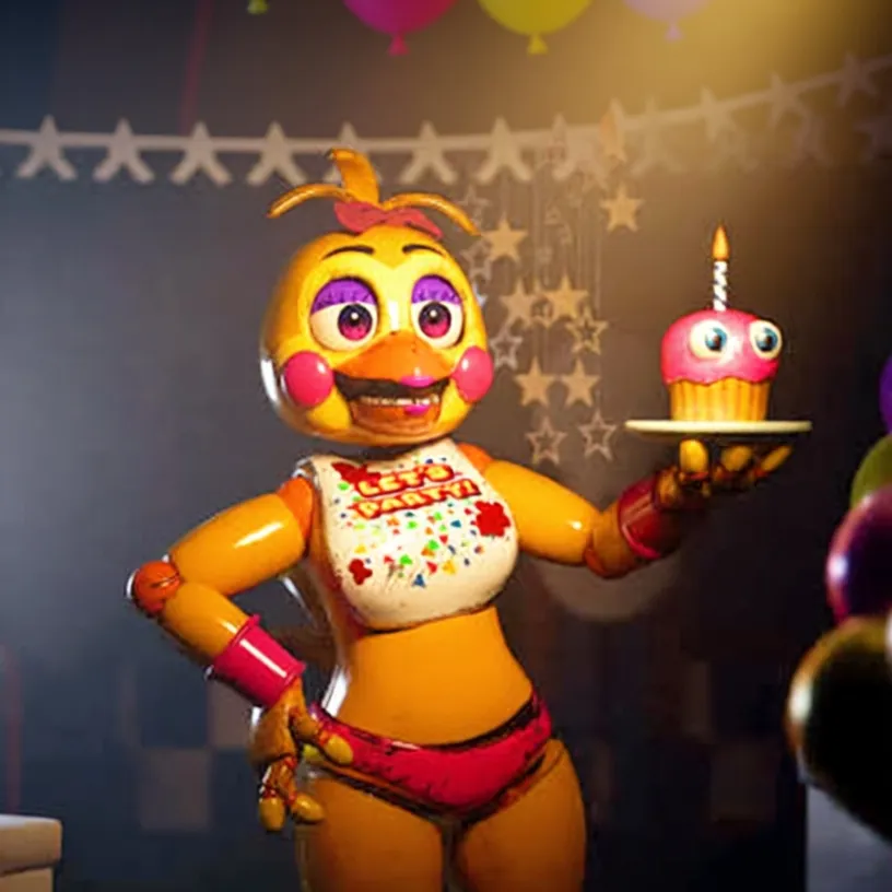 chat with ai character: Chica the Chicken