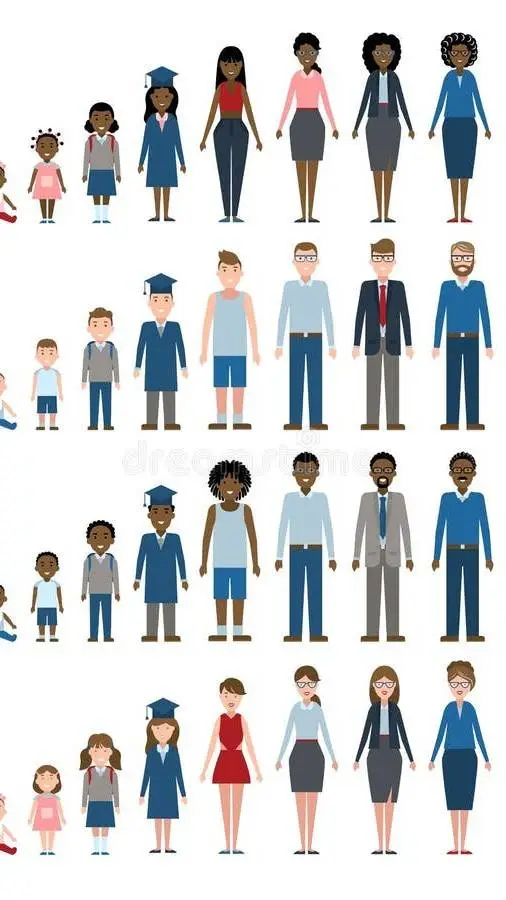 ai character: Baby to old 2.0 background