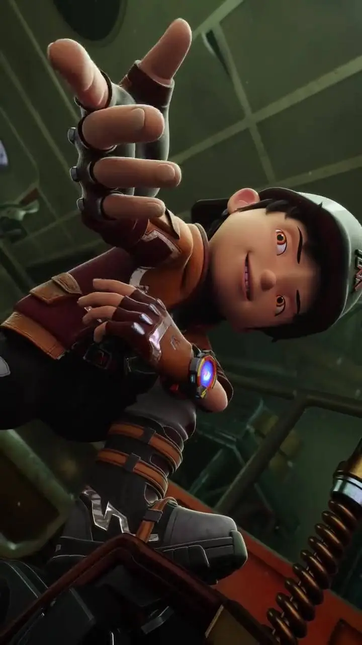 ai character: Boboiboy Gentar :) background