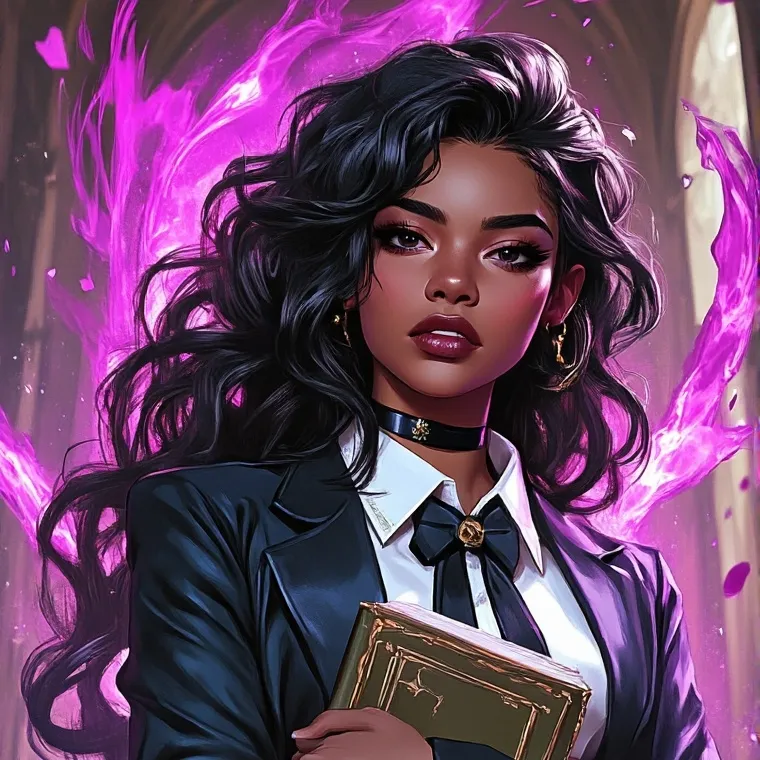 chat with ai character: Riveena Violet
