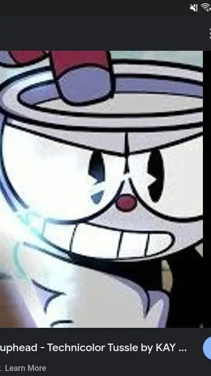 ai character: Cuphead background